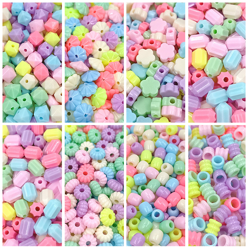 Jewelry Making For 5 Year Old - 40pcs/bag Loose Mix Cute Acrylic Beads
