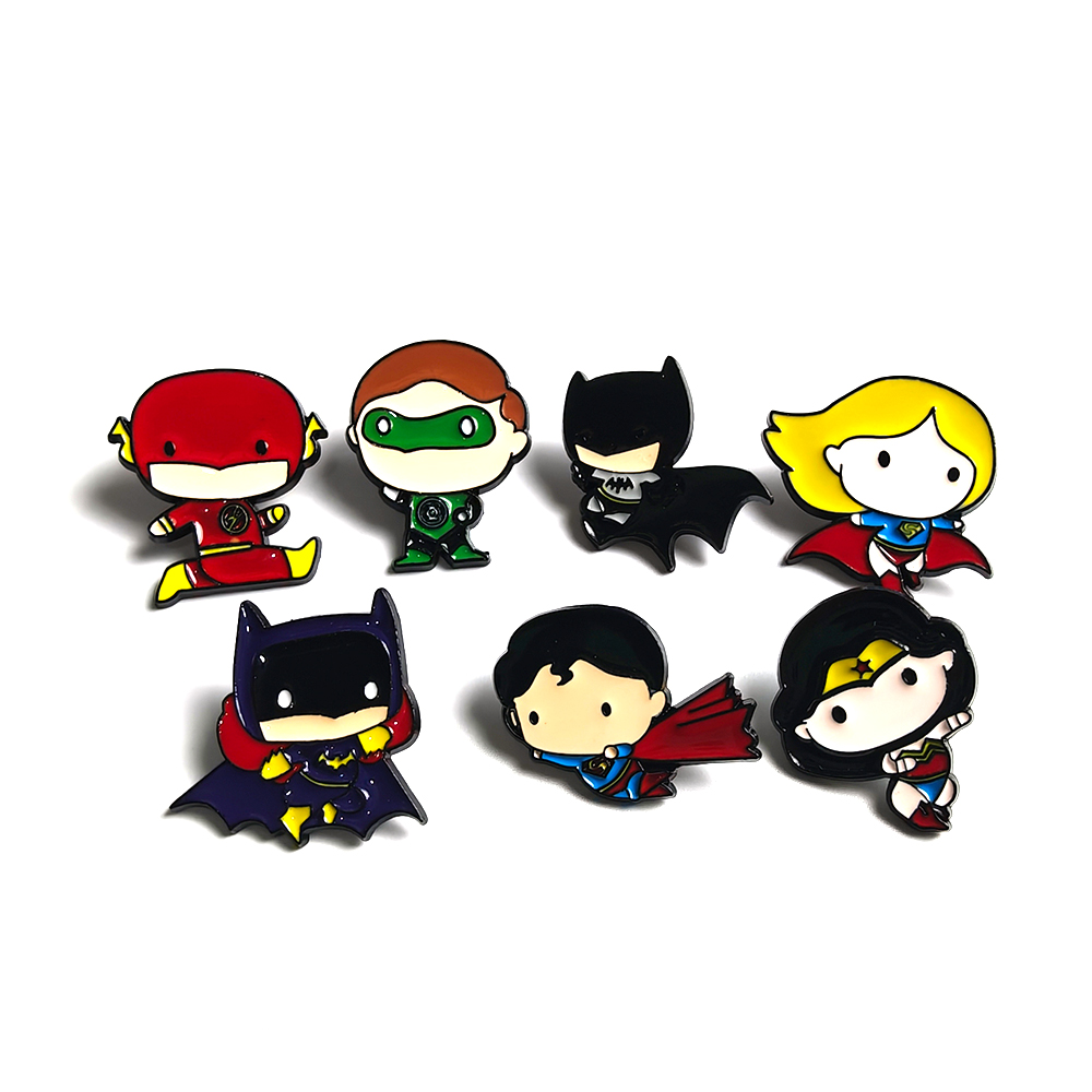 Jewelry Making Kits - 7pcs Cartoon Anime Enamel Lapel Pins
