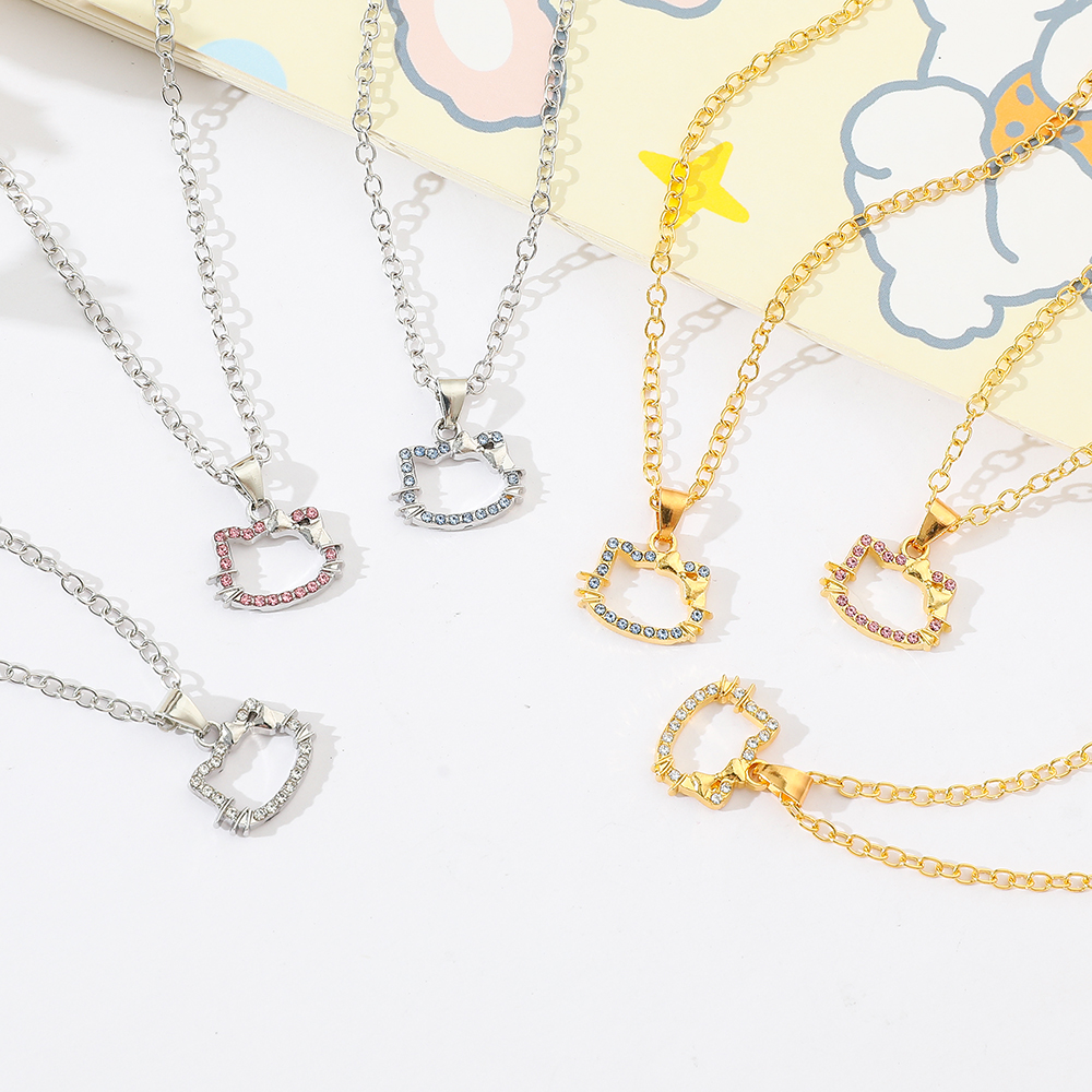 Jewelry Making Kits - 6pcs Hello Kitty Necklace Set Cartoon
