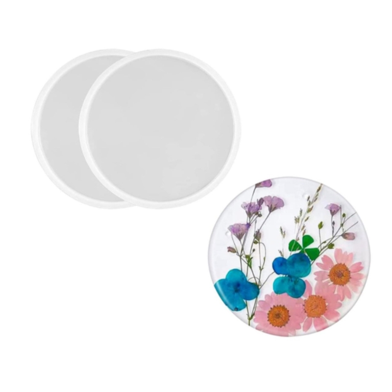 Round Coaster Resin Mould Disc - Jewelry Making Table recensione e prezzo
