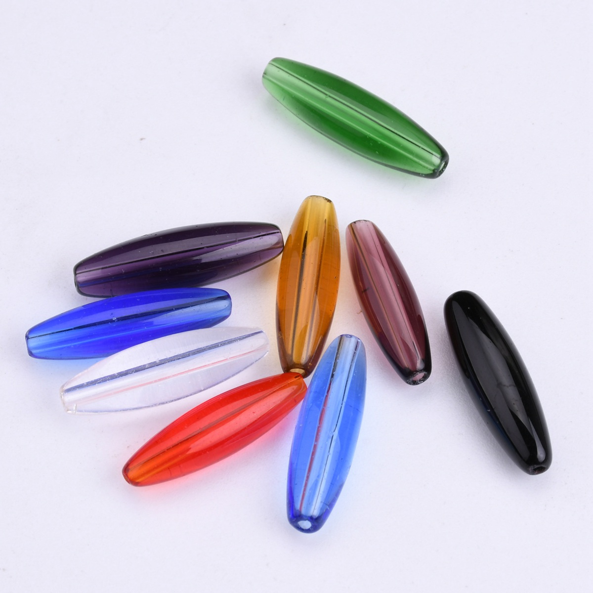 20pcs Oval Tube Shape 22mm x 6 - Crimp Bead Tube recensione e prezzo