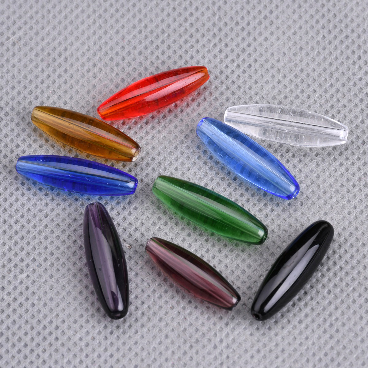 20pcs Oval Tube Shape 22mm x 6 - Crimp Bead Tube recensione e prezzo