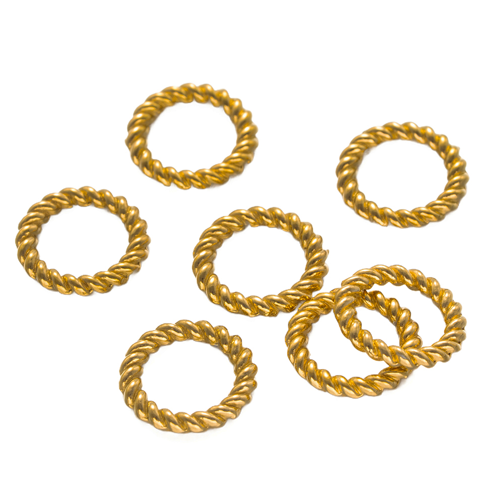 20Pcs Stainless Steel Round Tw - Jewelry Making Loops recensione e prezzo