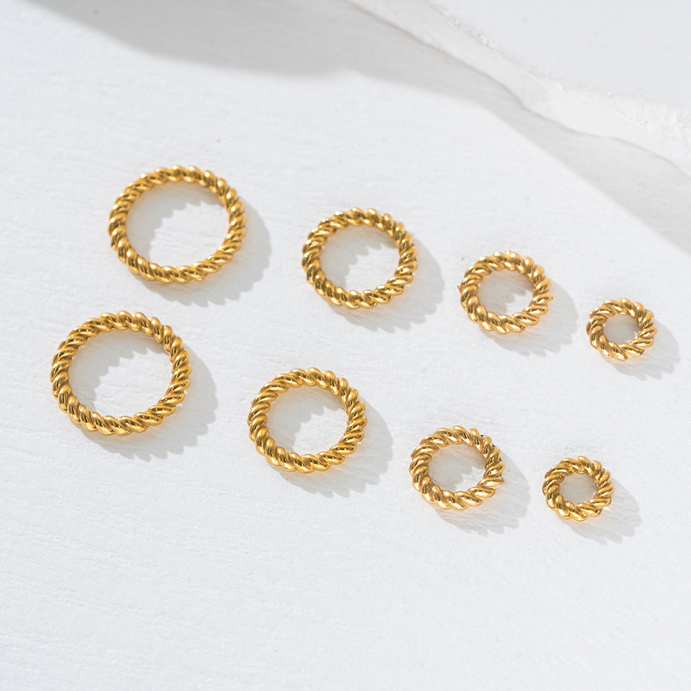20Pcs Stainless Steel Round Tw - Jewelry Making Loops recensione e prezzo