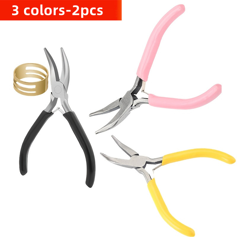 2pcs curved mouth pliers pink/ - Jewelry Plier Set recensione e prezzo