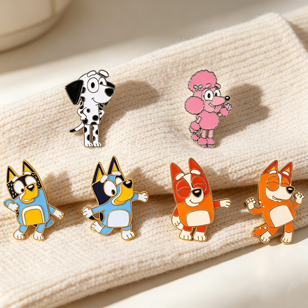 6pcs/Set Bingo Dogs Enameled L - Jewelry Making Kits recensione e prezzo
