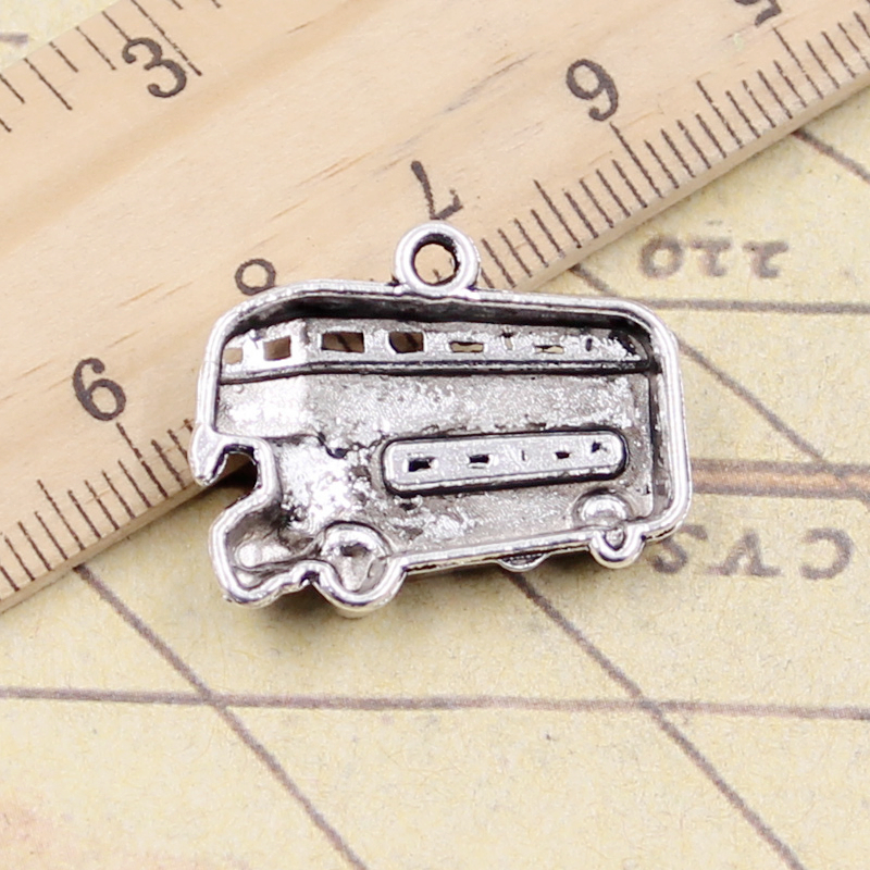 10pcs Charms London Bus Car 20 - Jewelry Making London recensione e prezzo