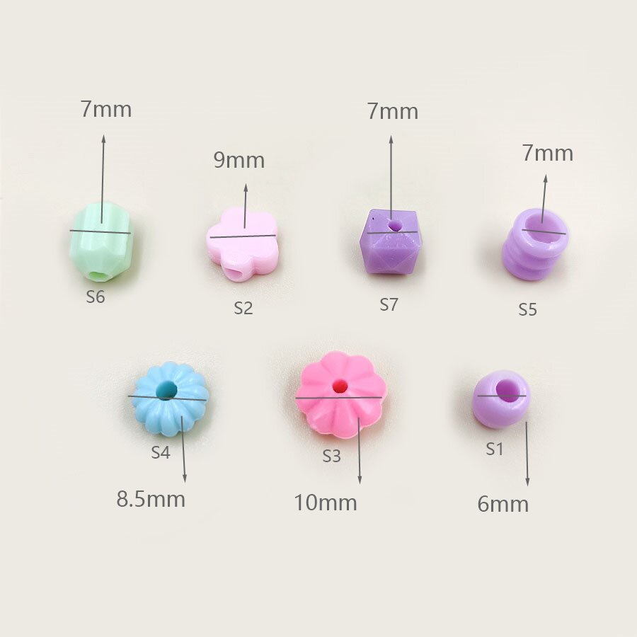 40pcs/bag Loose Mix Cute Acryl - Jewelry Making For 5 Year Old recensione e prezzo