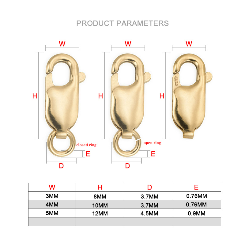 Lobster Clasp 14K Gold Filled  - Jewelry Making Class recensione e prezzo