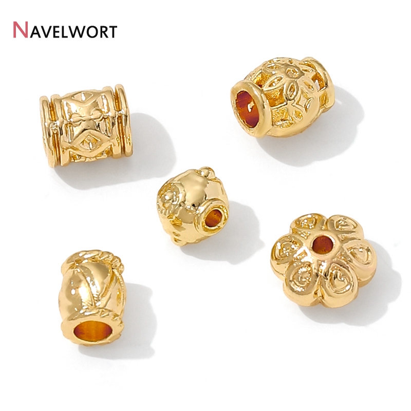 14K Gold Plated Brass Metal Tu - Crimp Bead Tube recensione e prezzo