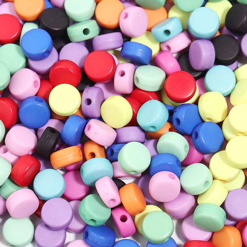 100PCS/Lot Colorful Acrylic Be - Jewelry Making For 5 Year Old recensione e prezzo