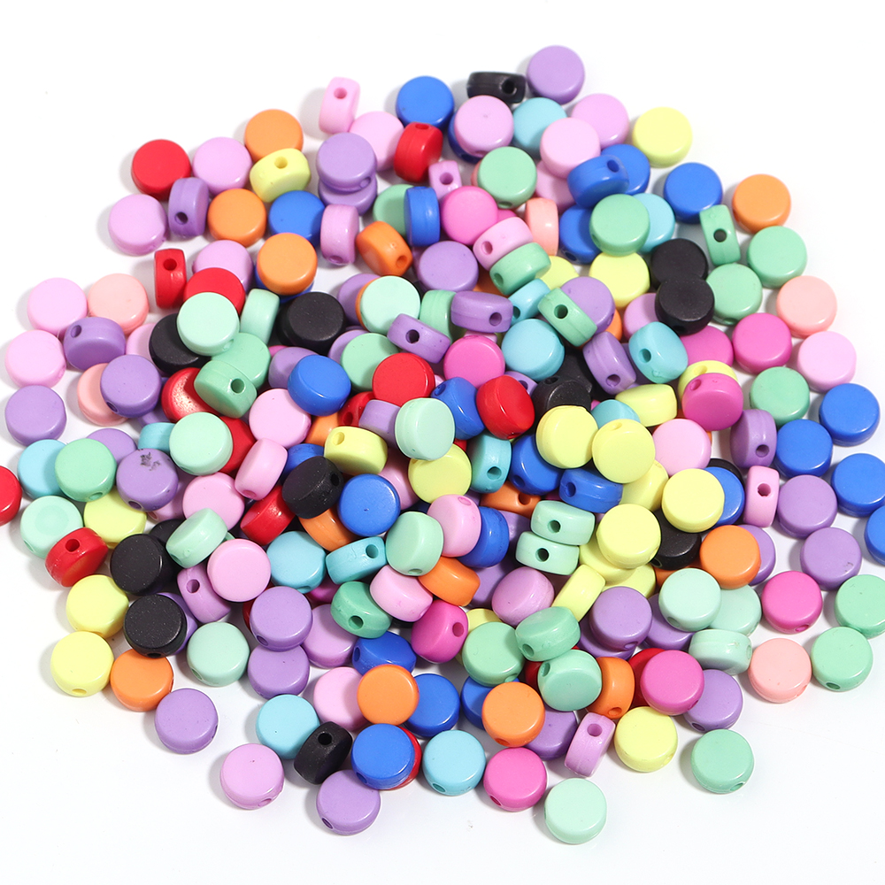 100PCS/Lot Colorful Acrylic Be - Jewelry Making For 5 Year Old recensione e prezzo