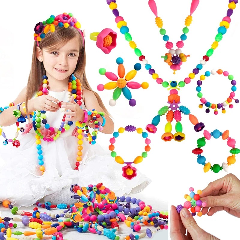 188-608pcs Pop Beads Children  - Jewelry Making For 5 Year Old recensione e prezzo