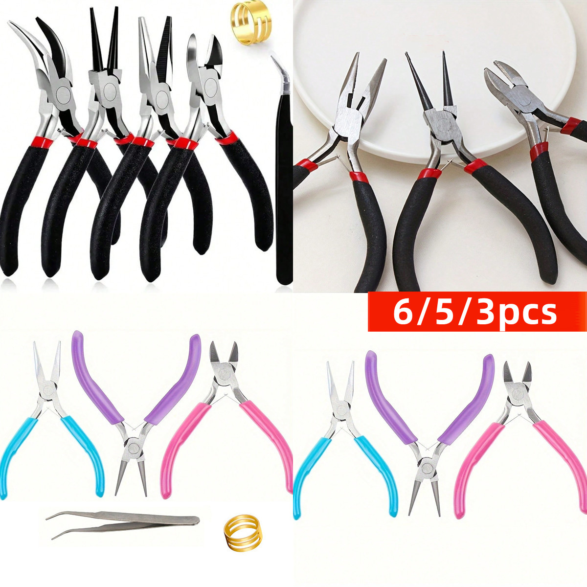 6/5/3pcs Jewelry Making Tools  - Jewelry Plier Set recensione e prezzo
