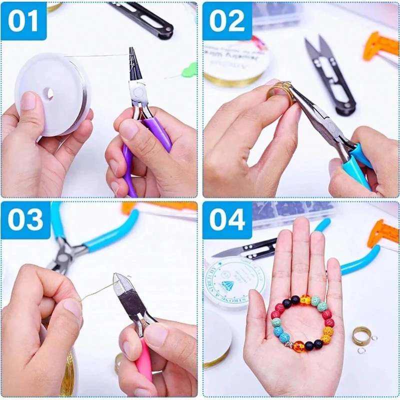 4 Pack Jewelry Making Pliers T - Jewelry Plier Set recensione e prezzo