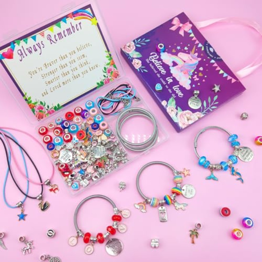 Charm Bracelet/Jewelry Making  - Jewelry Making For 5 Year Old recensione e prezzo