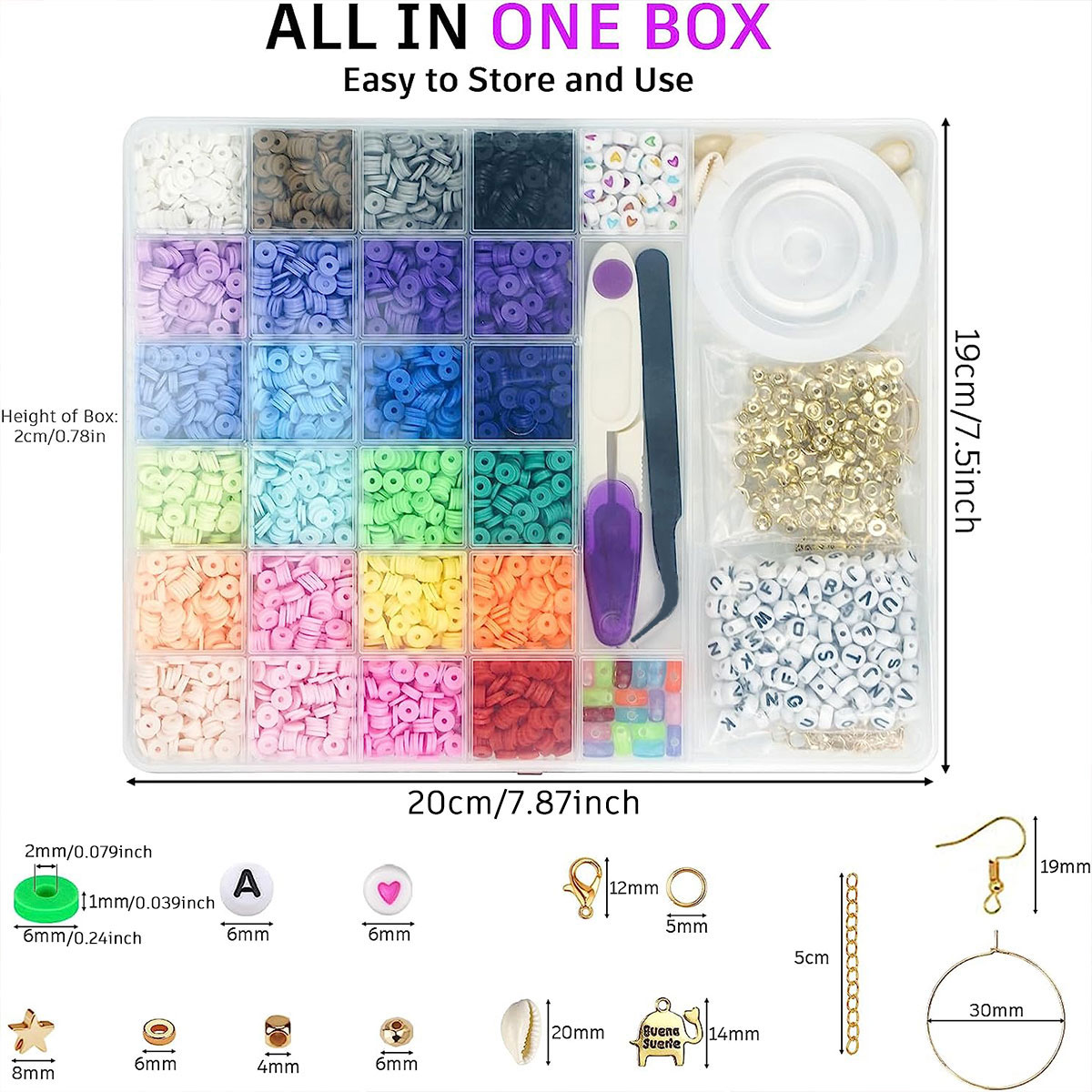 6000 Pcs 24 Colors Flat Round  - Jewelry Making Tutorials recensione e prezzo