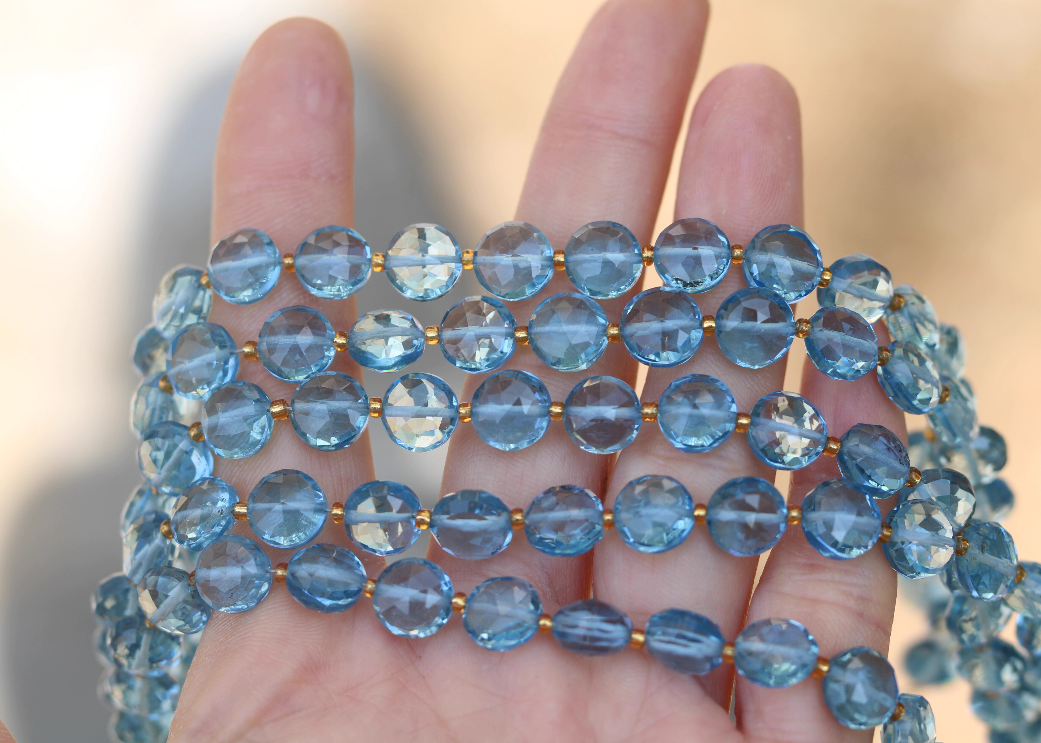 5pieces loose beads London blu - Jewelry Making London recensione e prezzo