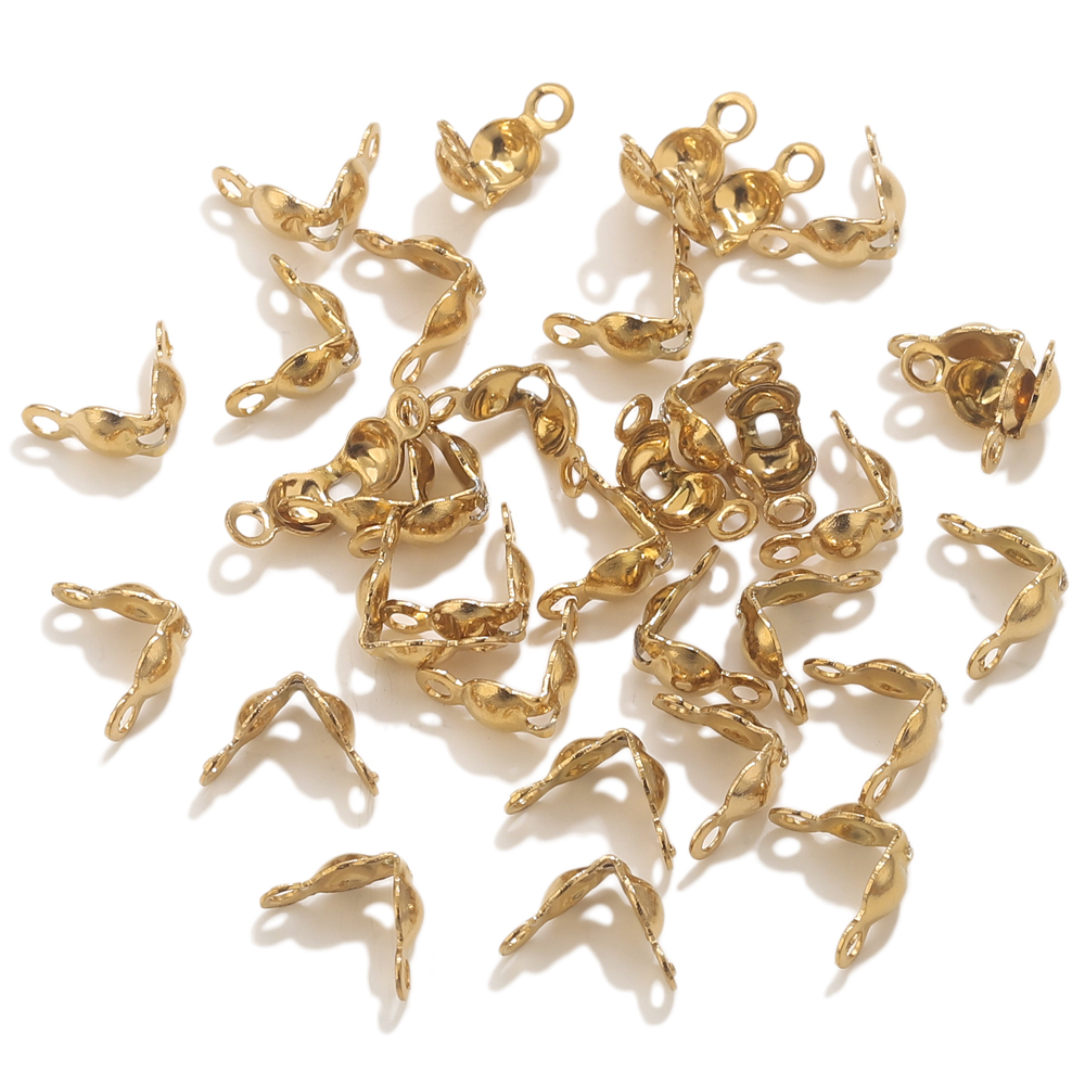 50pcs PVD Gold Plated Stainles - Jewelry Making Materials recensione e prezzo