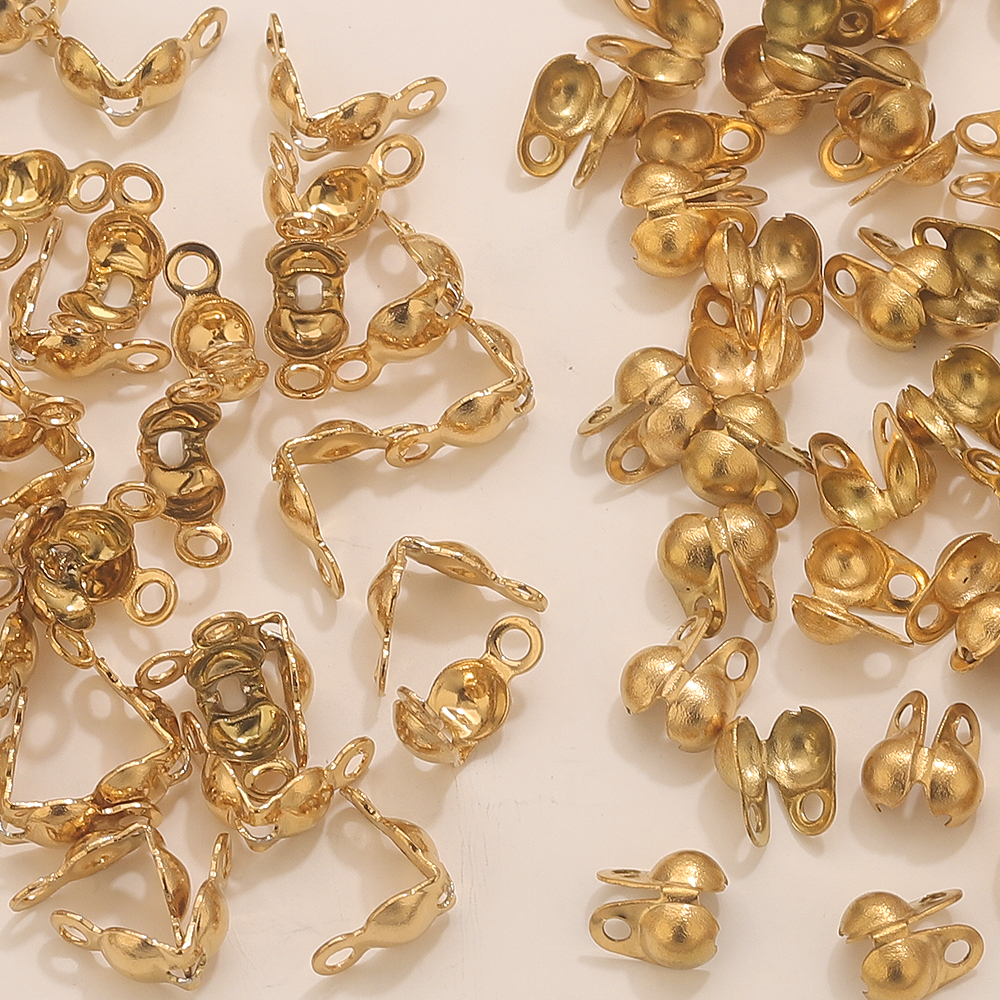 50pcs PVD Gold Plated Stainles - Jewelry Making Materials recensione e prezzo