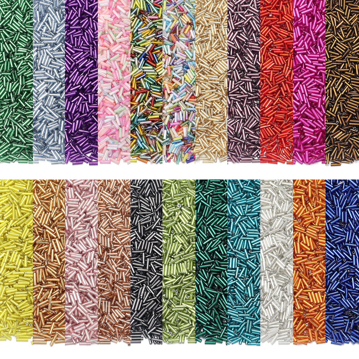 225pcs/lot Glass Seed Beads Co - Crimp Bead Tube recensione e prezzo
