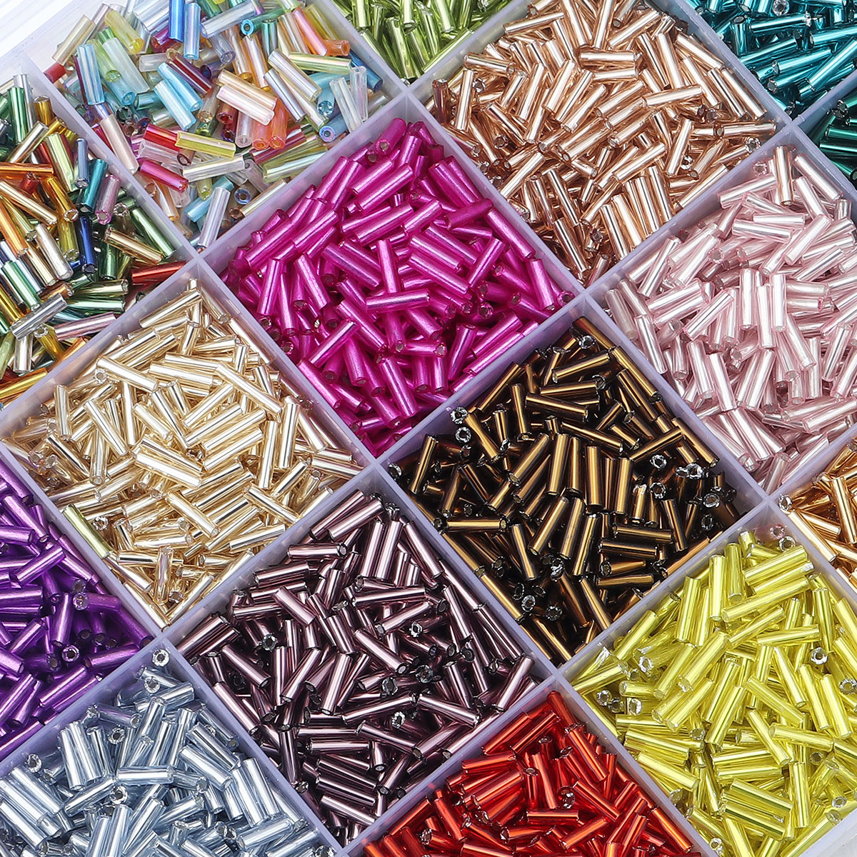 225pcs/lot Glass Seed Beads Co - Crimp Bead Tube recensione e prezzo