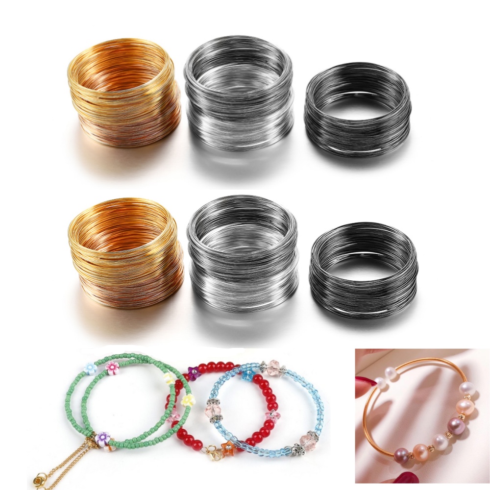 100 Loops/lot 0.6mm Silver Gol - Jewelry Making Loops recensione e prezzo