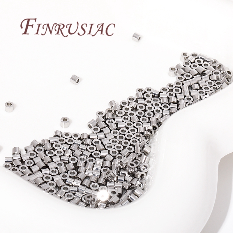 2.5*2mm Tube Beads For Jewelry - Crimp Bead Tube recensione e prezzo