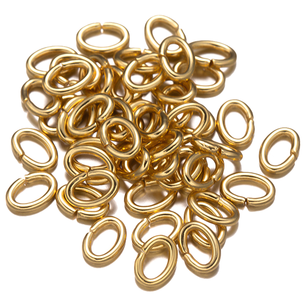 50pcs 3 Colors Stainless Steel - Jewelry Making Loops recensione e prezzo