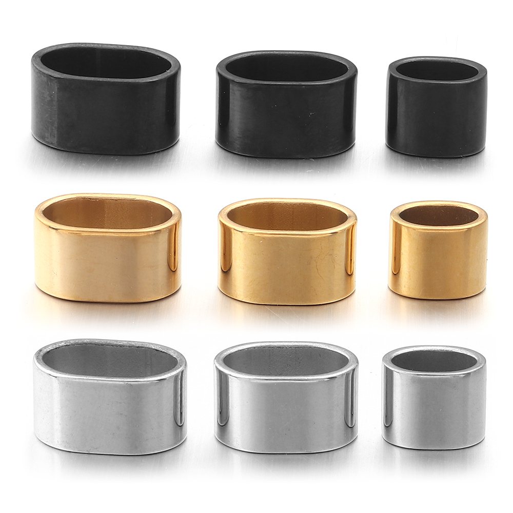 6pcs Flat Stainless Steel Tube - Crimp Bead Tube recensione e prezzo