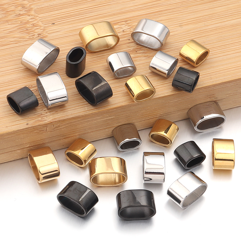 6pcs Flat Stainless Steel Tube - Crimp Bead Tube recensione e prezzo
