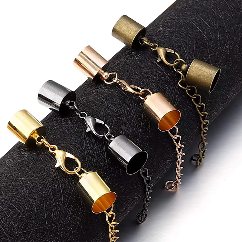 10Sets Leather Cord End Caps W - Jewelry Making Class recensione e prezzo