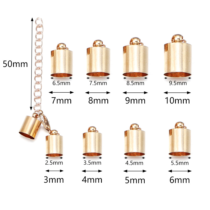 10Sets Leather Cord End Caps W - Jewelry Making Class recensione e prezzo