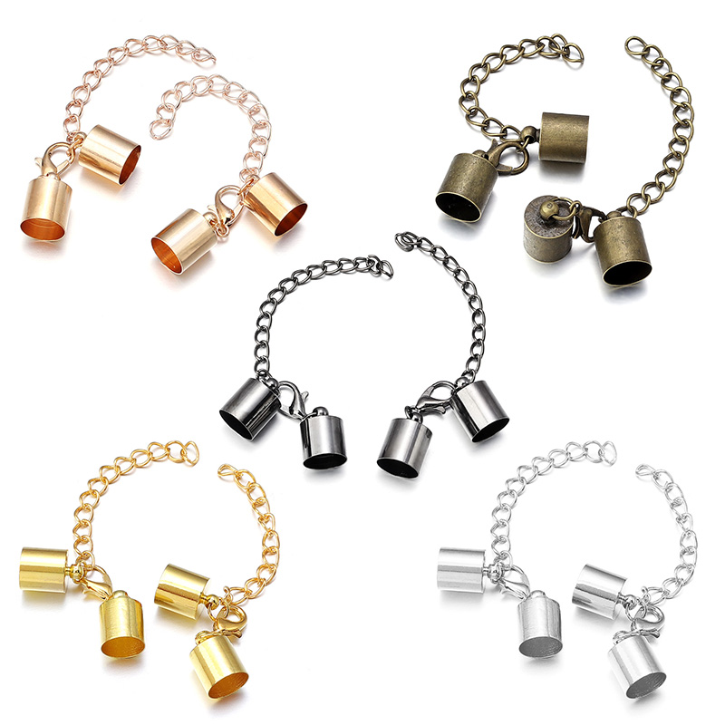 10Sets Leather Cord End Caps W - Jewelry Making Class recensione e prezzo