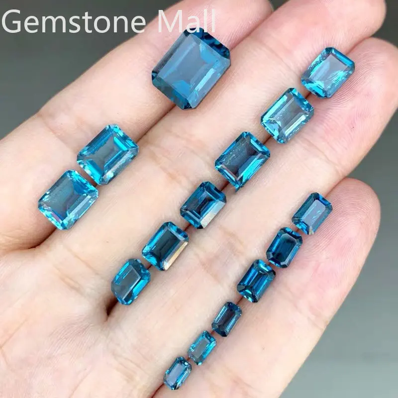 Emerald Cut Natural Topaz 4mm* - Jewelry Making London recensione e prezzo