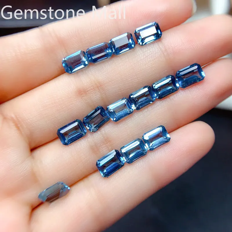 Emerald Cut Natural Topaz 4mm* - Jewelry Making London recensione e prezzo