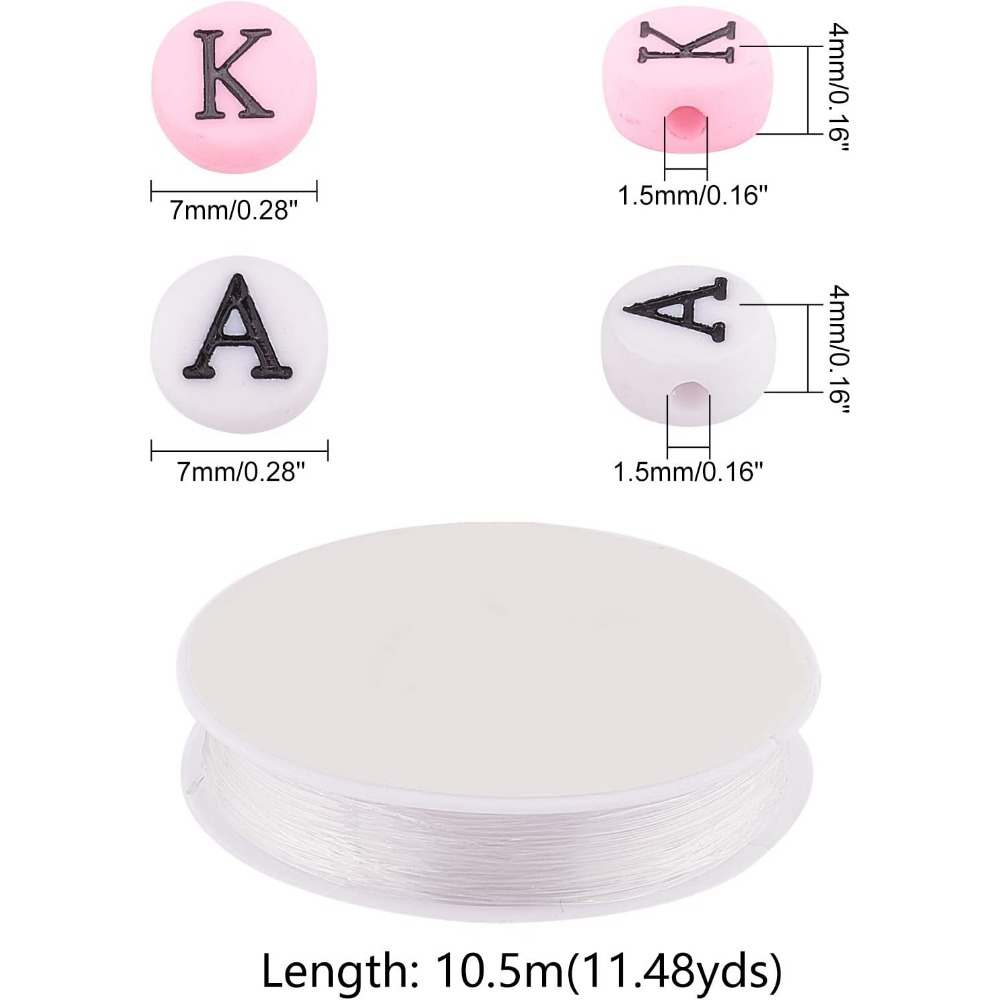 Greek Alphabet Bead Stretch Br - Jewelry Making Tutorials recensione e prezzo