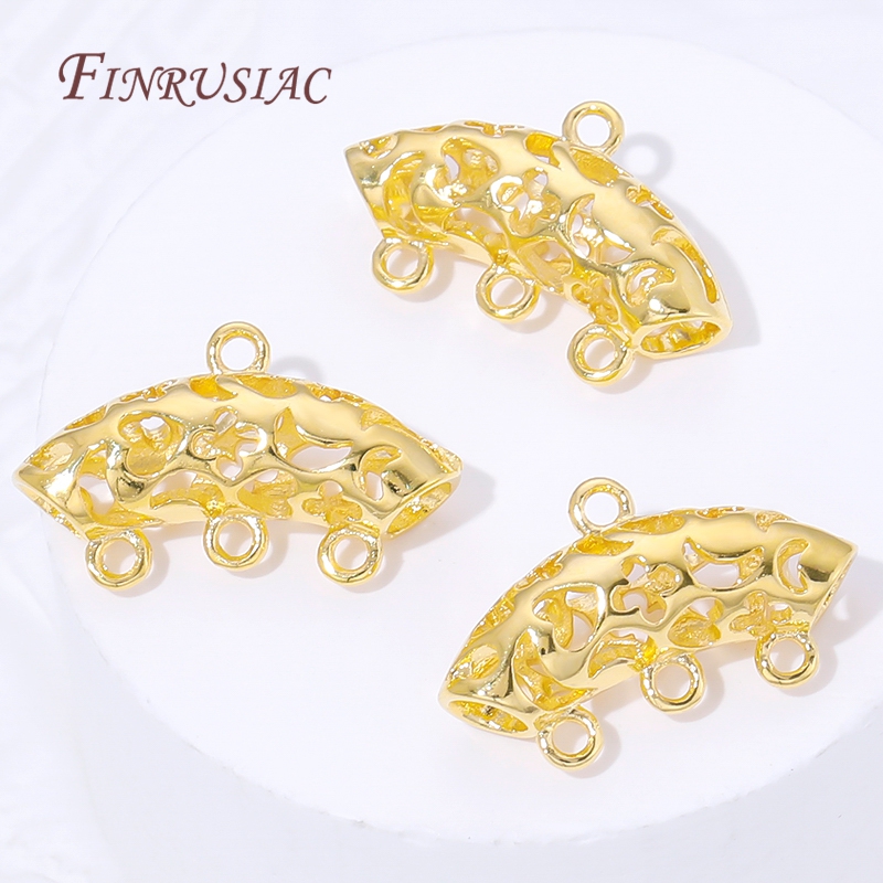 18K Gold Plated Pendant Bail C - Crimp Bead Tube recensione e prezzo
