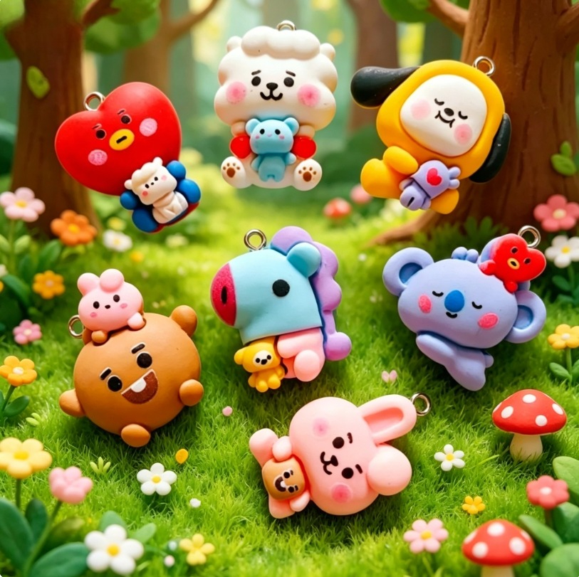 70PCS Kawaii Dog Bunny Cute Re - Jewelry Making Materials recensione e prezzo