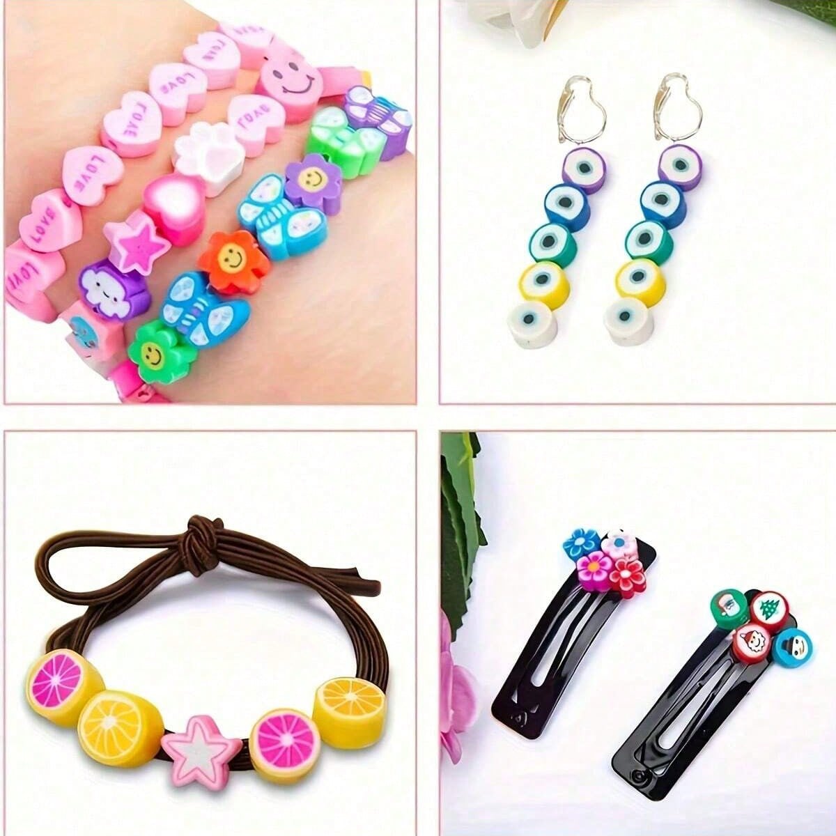 1450/1200/250pcs Polymer Clay  - Jewelry Making Kits recensione e prezzo