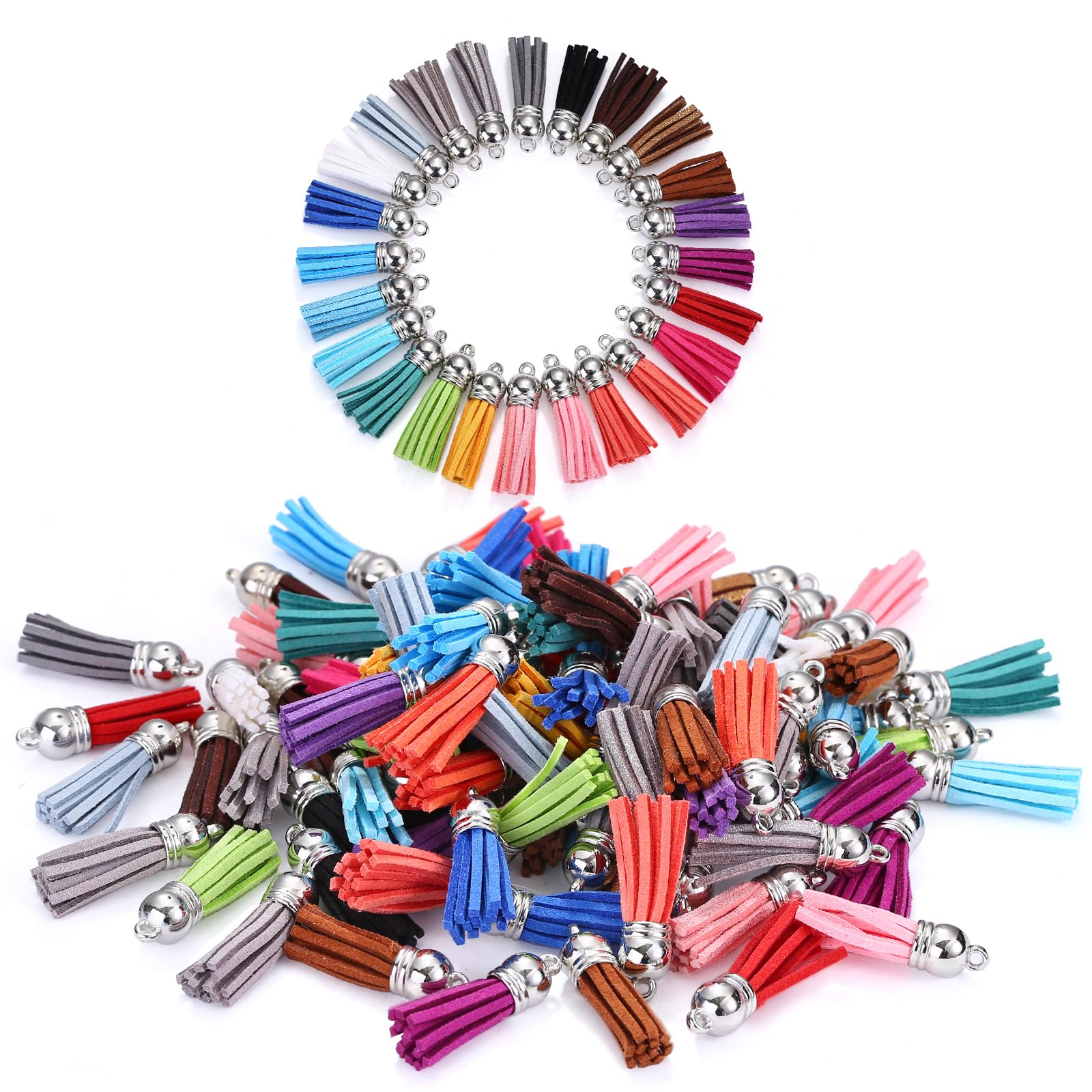 10/20/60 Pcs Mini Tassels Faux - Jewelry Making Tutorials recensione e prezzo