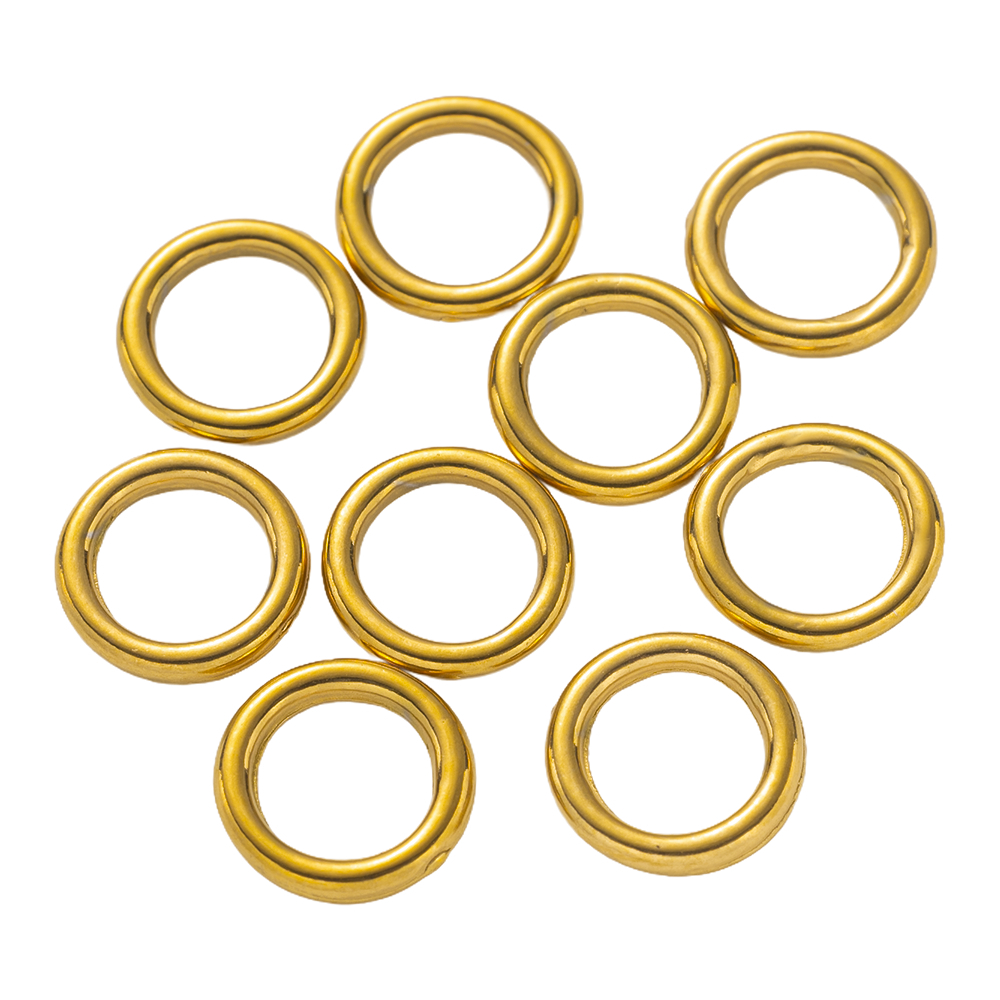 10pcs Stainless Steel Gold O R - Jewelry Making Loops recensione e prezzo