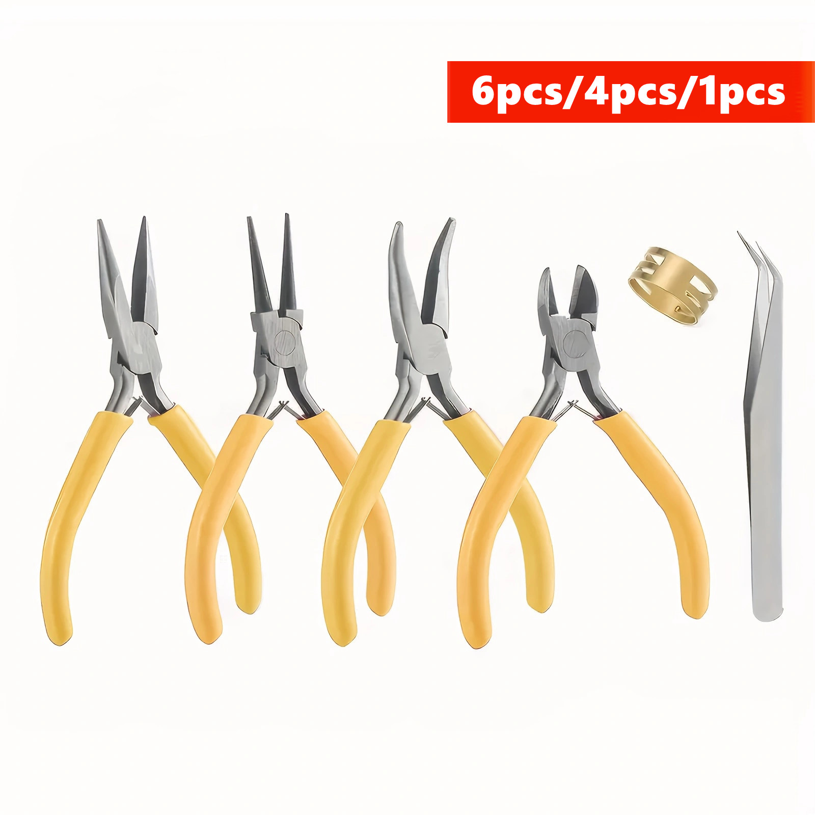 6/4/1pcs yellow Jewelry Making - Jewelry Plier Set recensione e prezzo