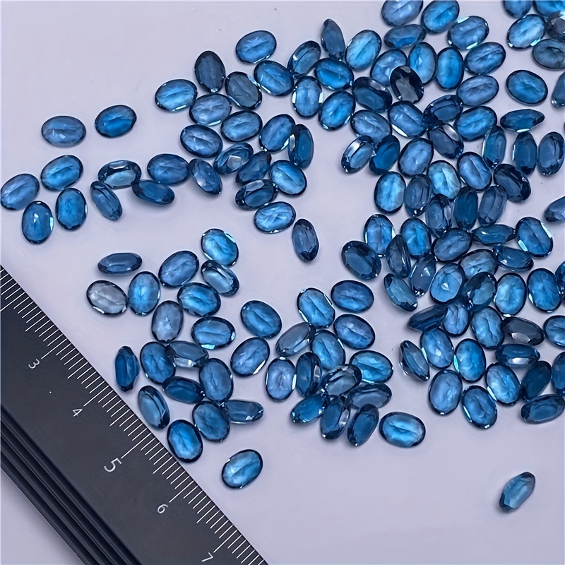 1pc natural London blue topaz- - Jewelry Making London recensione e prezzo
