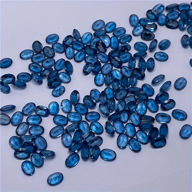 1pc natural London blue topaz- - Jewelry Making London recensione e prezzo