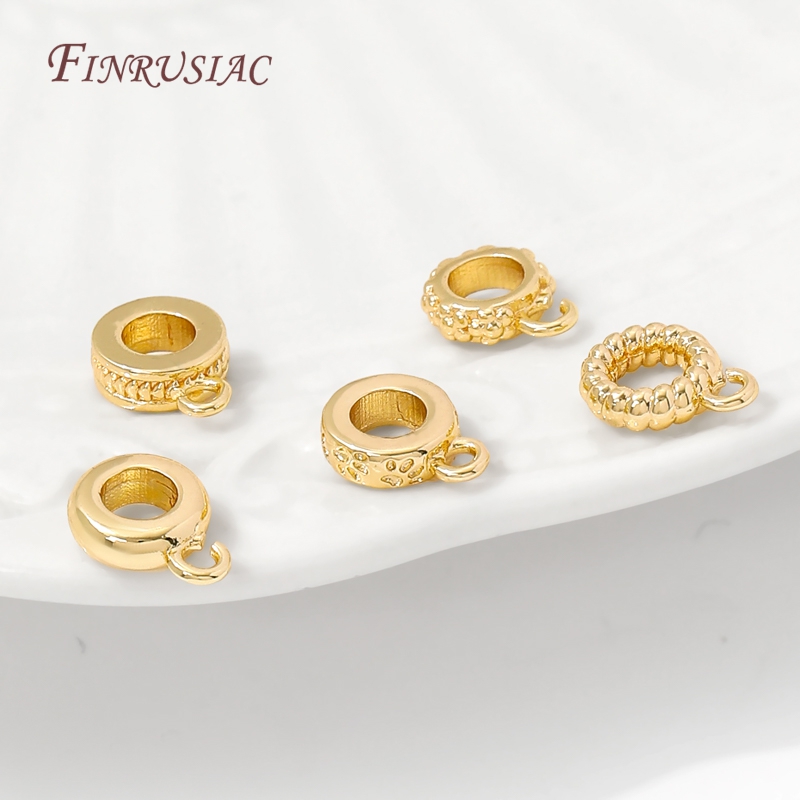 14K Gold Plated CZ Bails For J - Jewelry Making Loops recensione e prezzo