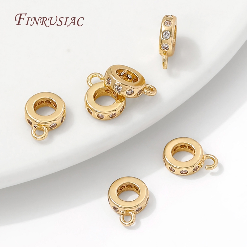 14K Gold Plated CZ Bails For J - Jewelry Making Loops recensione e prezzo