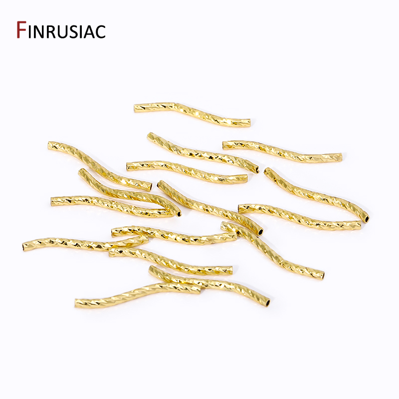 14/18K Gold Plated Brass 20/30 - Crimp Bead Tube recensione e prezzo