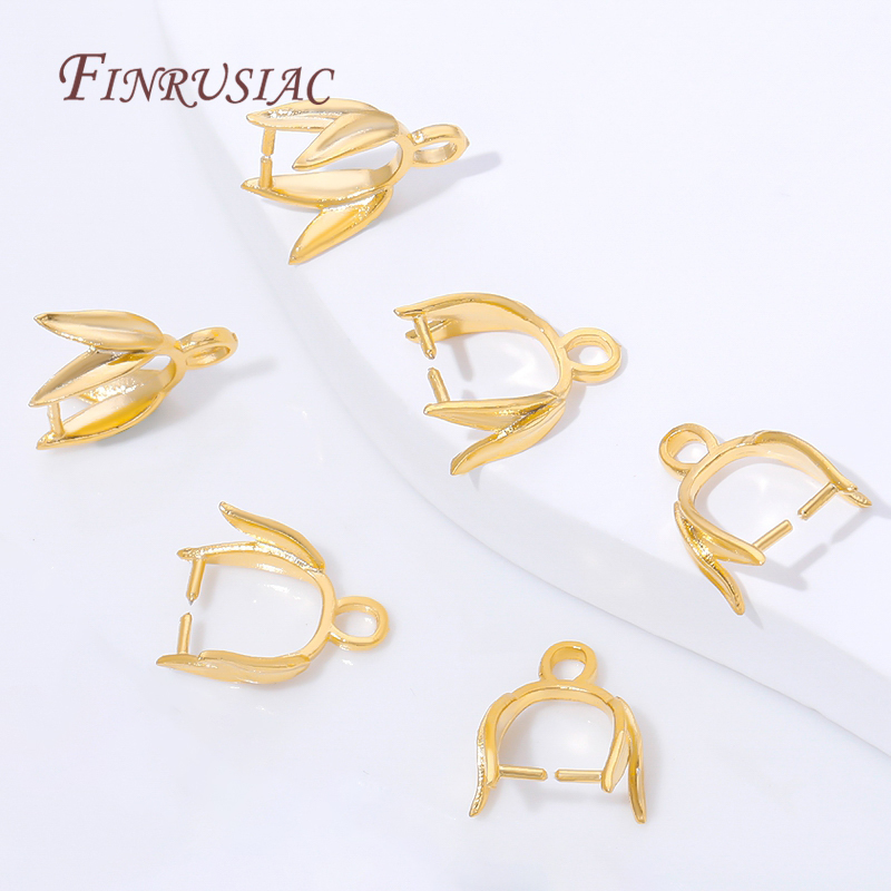 18K Gold Plated Brass Pinch Ba - Jewelry Making Loops recensione e prezzo