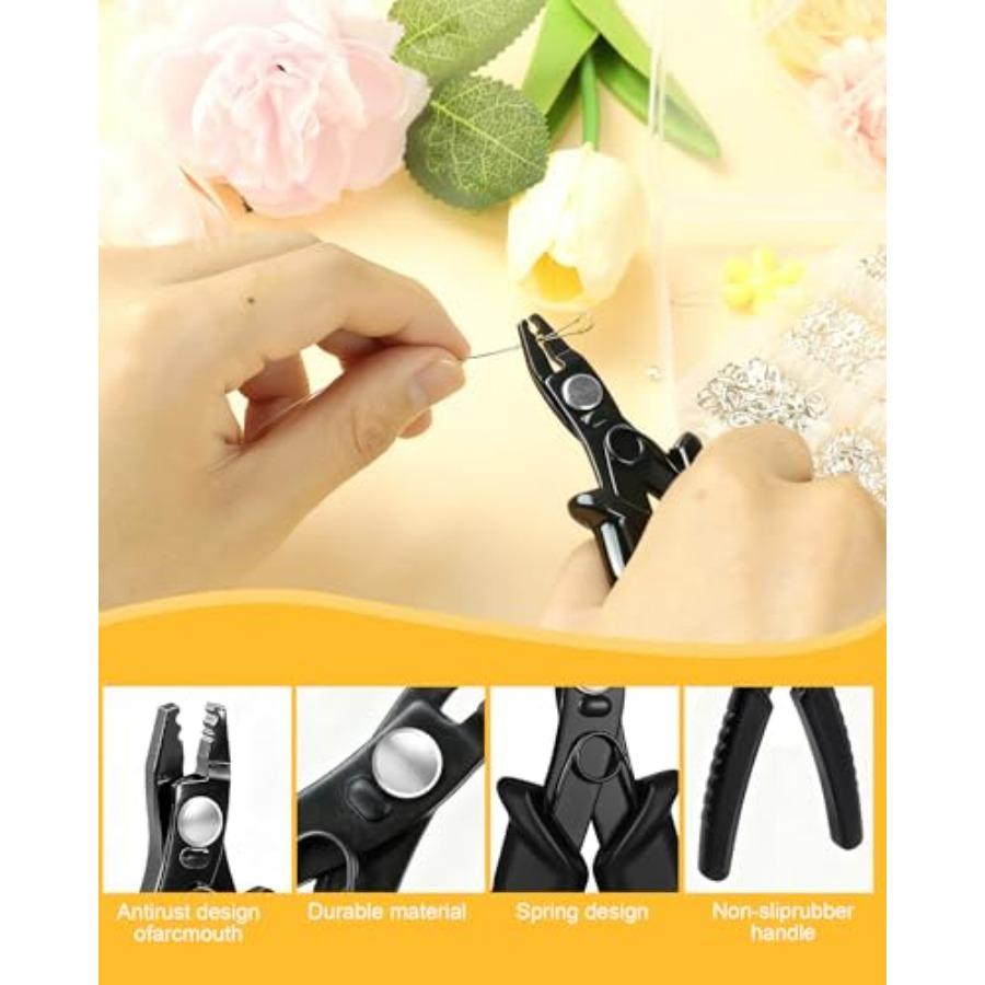 1950 Pcs Jewelry Making Cord E - Crimp Bead Tube recensione e prezzo